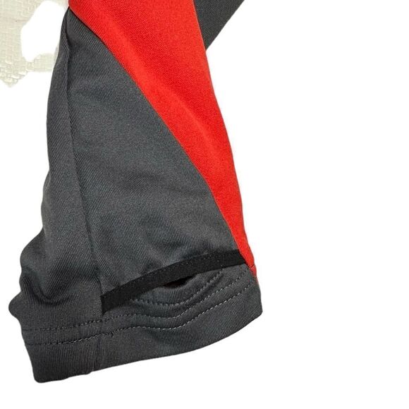 EMS orange gray 1/4 zip tech wick long sleeve pullover size women’s extra large - Picture 7 of 14